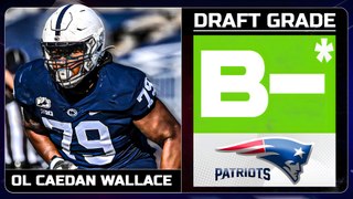 Caedan Wallace Draft GRADE | Patriots Draft Reaction w/ Kyles & Kadlick