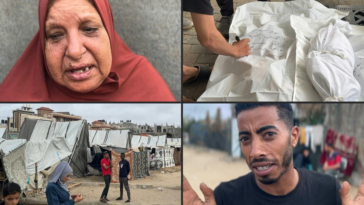'Gebe Gott Frieden': Menschen in Rafah müde vom Krieg