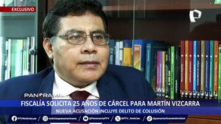¡Exclusivo! Fiscalía solicita 25 años de cárcel para Martín Vizcarra: ampliación incluye nuevo delito de colusión