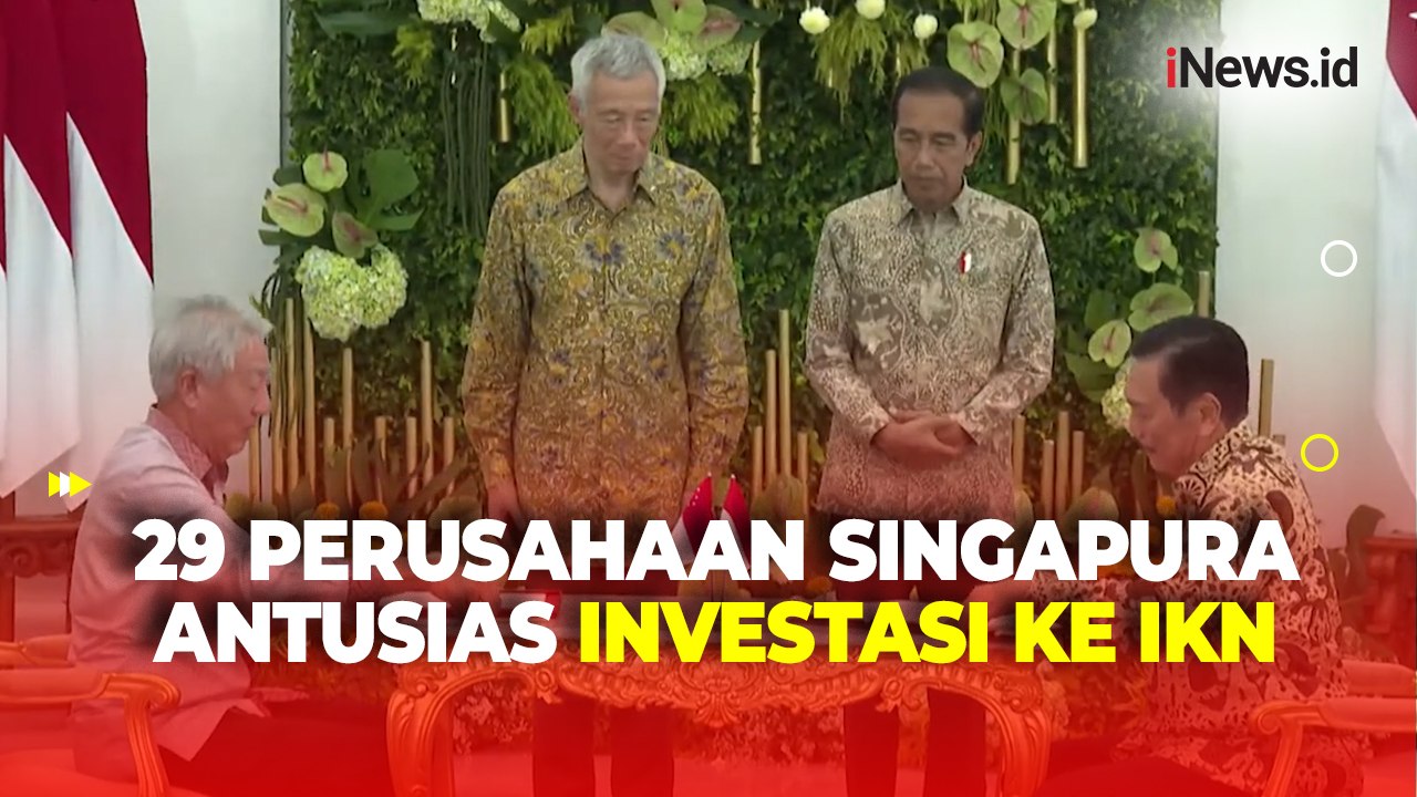 Presiden Jokowi Sebut 29 Perusahaan Singapura Minat Investasi di IKN