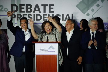 Xóchitl Gálvez también asegura haber ganado el debate