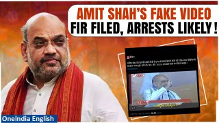 Amit Shah Viral Video: Police Lodges FIR Over Doctored Video of Speech, Arrests Likely| Oneindia