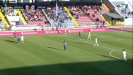 Descargar video: Isparta 32 Spor 1-0 Sincan Belediyespor (Ziraat Türkiye Kupası 2. Tur Maçı) 10.10.2023