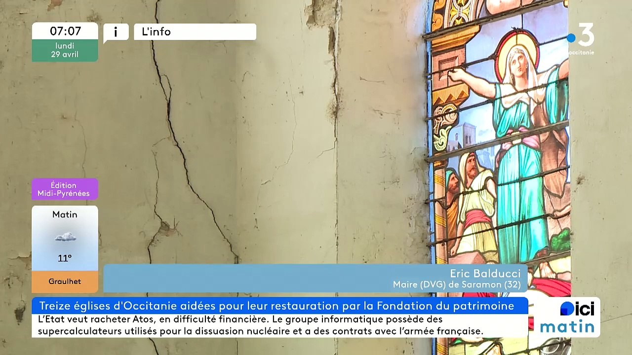 29/04/2024 - Le 6/9 de France Bleu Occitanie en vidéo