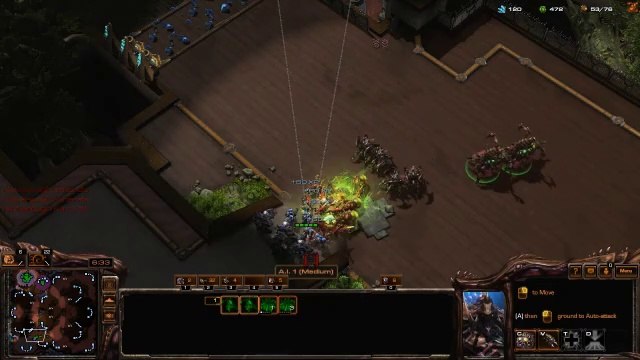 [StarCraft 2] No.0191 Intermediate ZERG player fights A.I., WON {Baneling Nest Pattern}