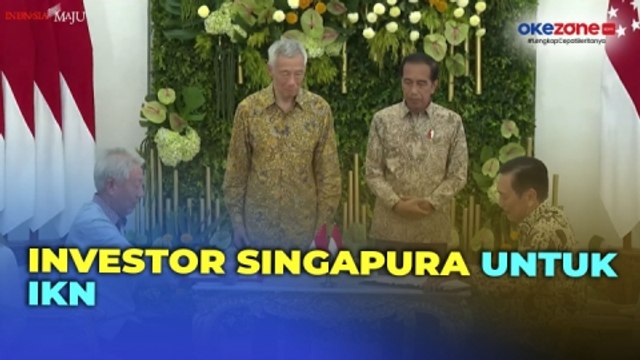 Presiden Jokowi Apresiasi Antusiasme 29 Perusahaan Singapura Investasi di IKN