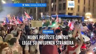 Georgia, migliaia protestano a Tbilisi contro legge su influenza straniera per ong e media