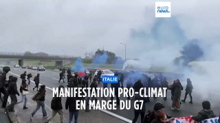 Italie : manifestation pro-climat en marge du G7