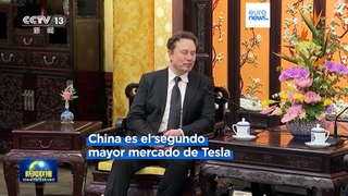 Elon Musk visita China para impulsar la tecnología de conducción autónoma de Tesla