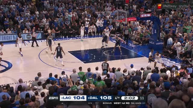 George hits phenomenal three to silence Mavs crowd