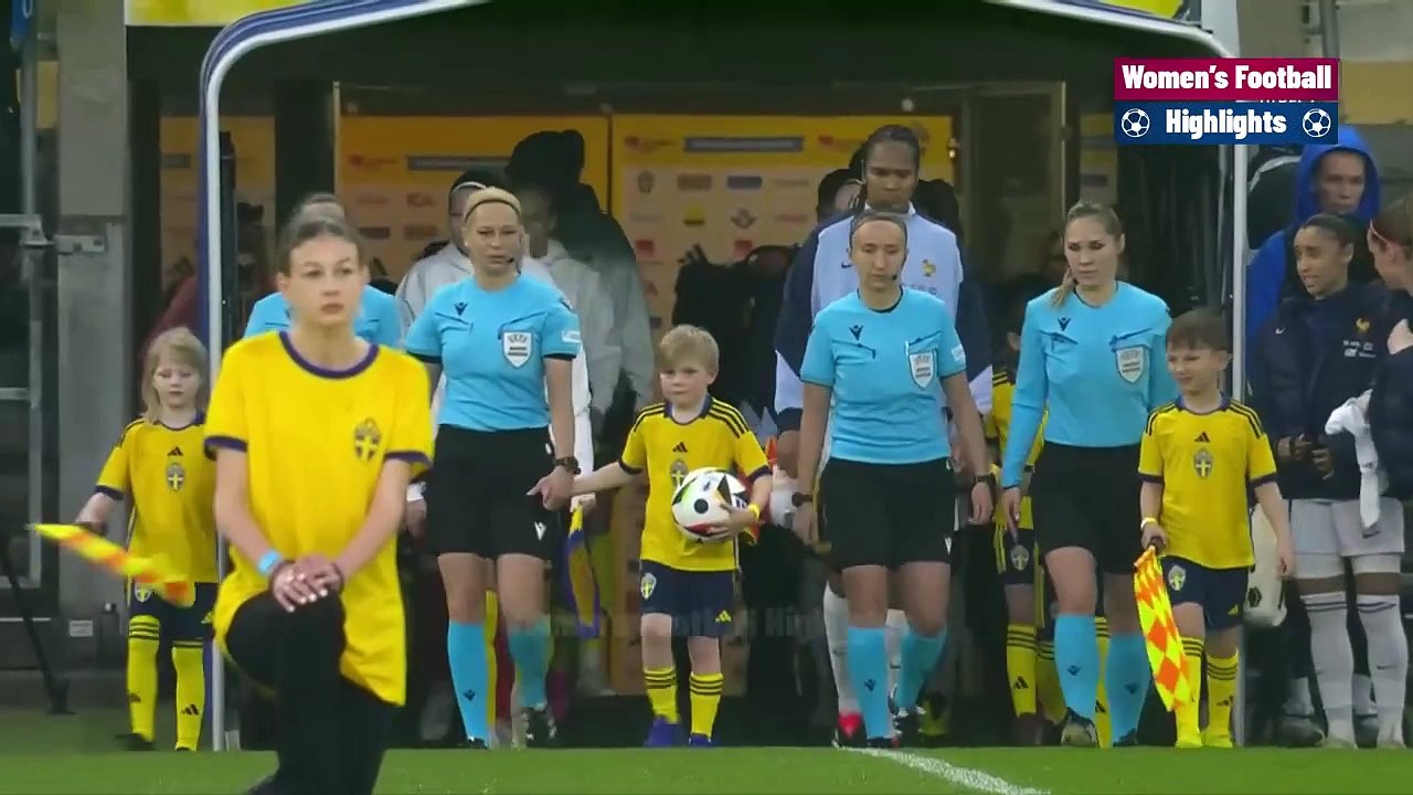 France vs Sweden Highlights Women's Euro Qualifiers 09042024 video Dailymotion