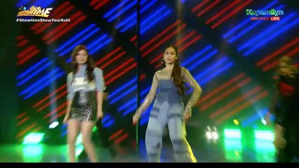 Myrtle Sarrosa, Thea Tolentino, Kristoffer Martin and Elle Villanueva on It's Showtime Stage (April 29, 2024, part 2)