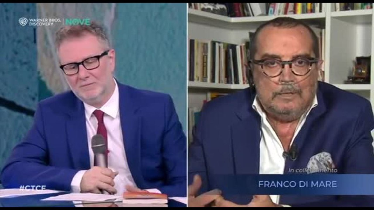 Franco di Mare rivela: "Ho un mesotelioma, un tumore molto cattivo"