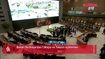 Bakan Yerlikaya'dan 1 Mayıs ve Taksim açıklaması