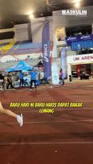 Hariz Hamdan Pasang Impian Lari Full Maraton