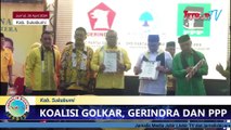 Resmi Koalisi, Golkar, Gerindra dan PPP Optimis Menang di Pilkada 2024 Kabupaten Sukabumi