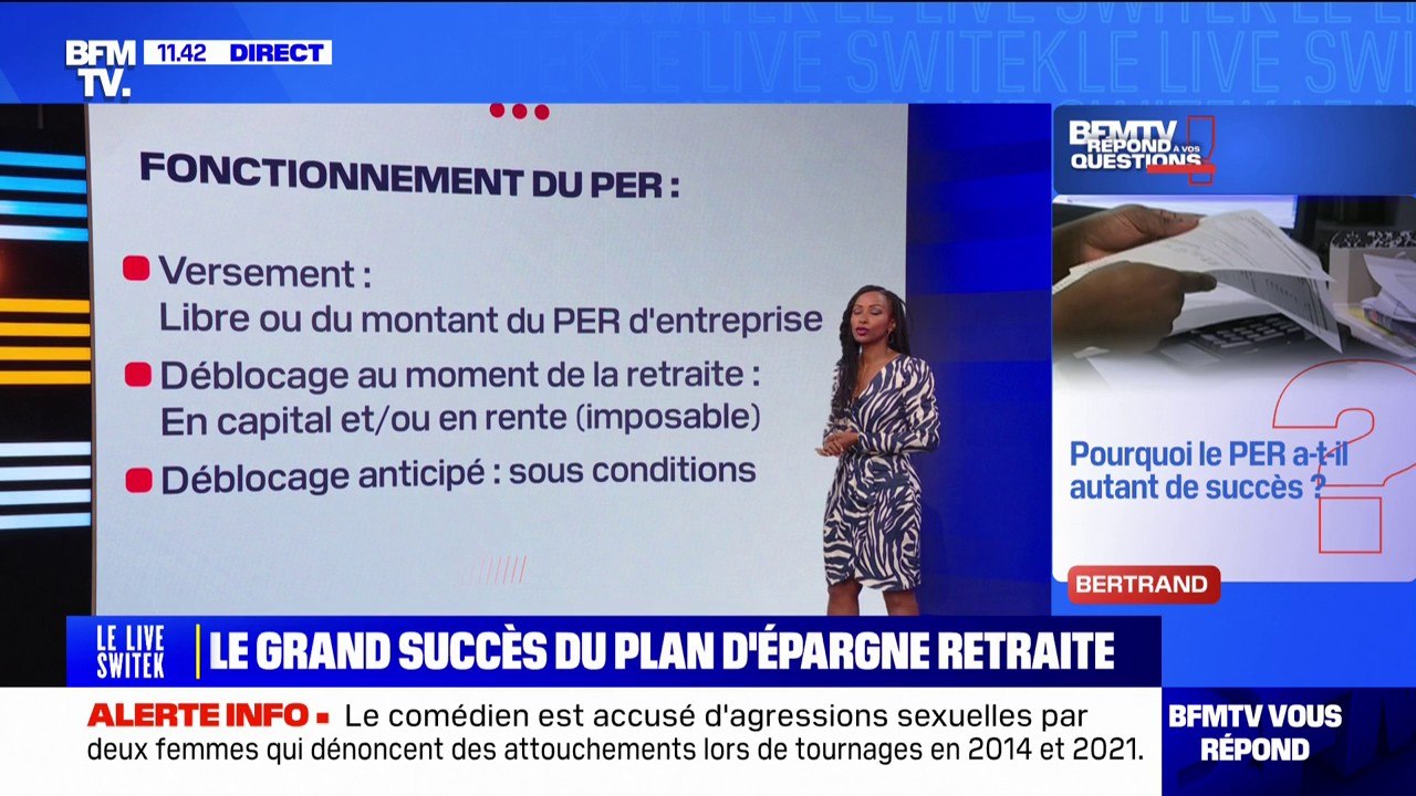 Pourquoi le plan d'épargne retraite (PER) a-t-il autant de succès? BFMTV répond à vos questions