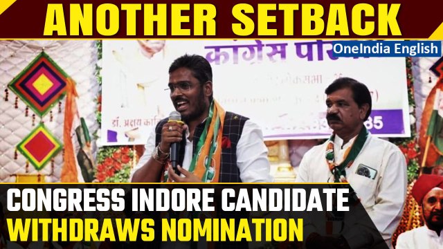 LS Polls 2024: Congress' Indore candidate Akshay Kanti Bam drops out of poll race | Oneindia