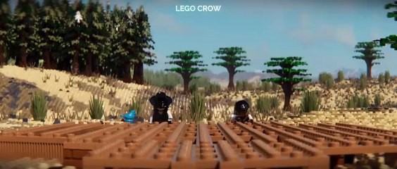 RDR2: Housebuilding Scene In LEGO (4K)