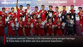 Cerita Muhammad Ferarri Berbagi Waktu Antara Kedinasan Polisi dengan Timnas U-23 Indonesia