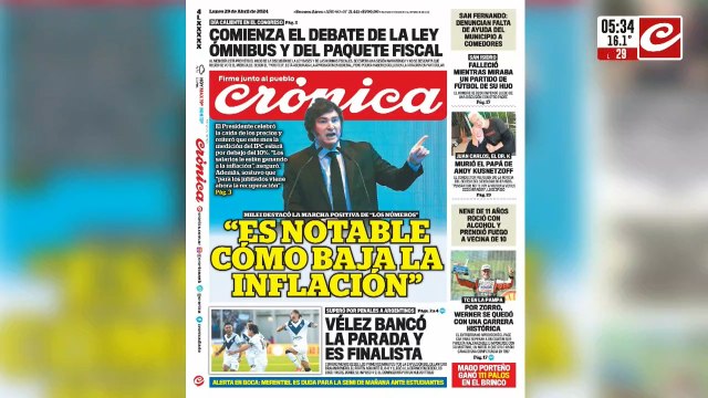 Javier Milei: Los salarios ya le están ganando a la inflación