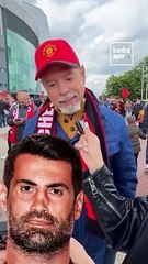 Manchester United taraftarı hocaları telaffuz etmeye çalıştı: Ortaya çok komik görüntüler çıktı!