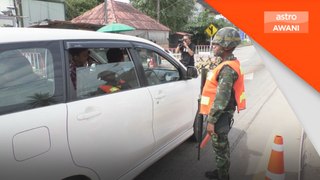 Kawalan sempadan dipertingkat di sempadan Malaysia-Thailand