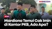 Mardiono Bertemu Cak Imin di Kantor PKB, Ngakunya Silaturahmi, Tapi...