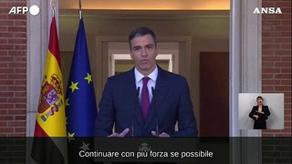Spagna, il premier Sanchez resta al governo