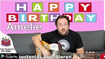 Happy Birthday, Amelie! Geburtstagsgrüße an Amelie