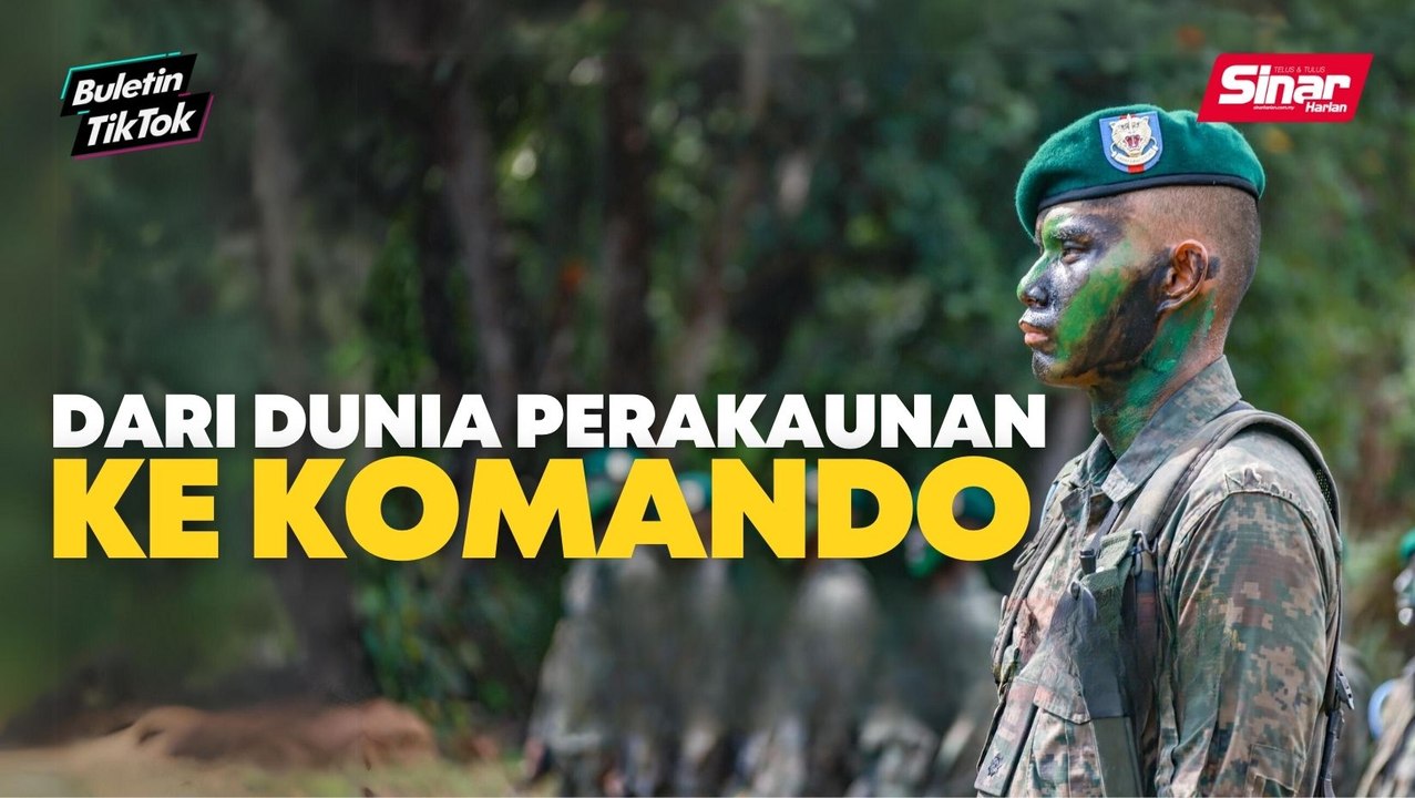 Leftenan Muda berbangsa Cina dianugerah beret hijau keramat GGK