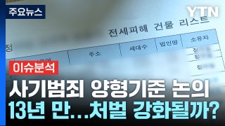 사기범죄 ‘양형기준' 손보는 양형위...처벌 강화될까? / YTN