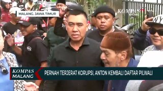 Pernah Jadi Narapidana Korupsi, Abah Anton Mendaftar Bakal Calon Wali Kota