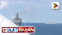 Mga barko ng PLA Navy ng Tsina, nadagdagan pero hindi nakaapekto sa multilateral maritime exercise sa West Philippine Sea