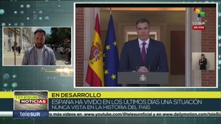 El presidente del Gobierno de España, Pedro Sánchez  no dimite a su cargo