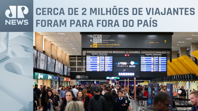 Fluxo de passageiros para o exterior cresce 20,8% em março