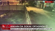 Ankara'da sokak ortasında işlenen cinayetin görüntüleri ortaya çıktı