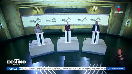 Segundo Debate Presidencial: ¿Qué dijeron Sheinbaum, Xóchitl y Máynez?