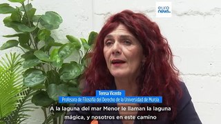 Una profesora española gana un importante premio medioambiental por salvar el mar Menor