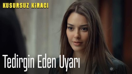Tedirgin eden uyarı