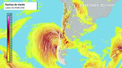 Fuertes rachas de viento deja a su paso el sistema frontal
