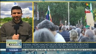 Pedro Sánchez no dimite y sigue al frente del gobierno español