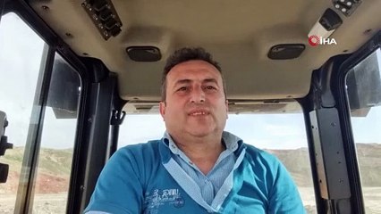 Tilki ile dozer operatörü arasında ilginç muhabbet