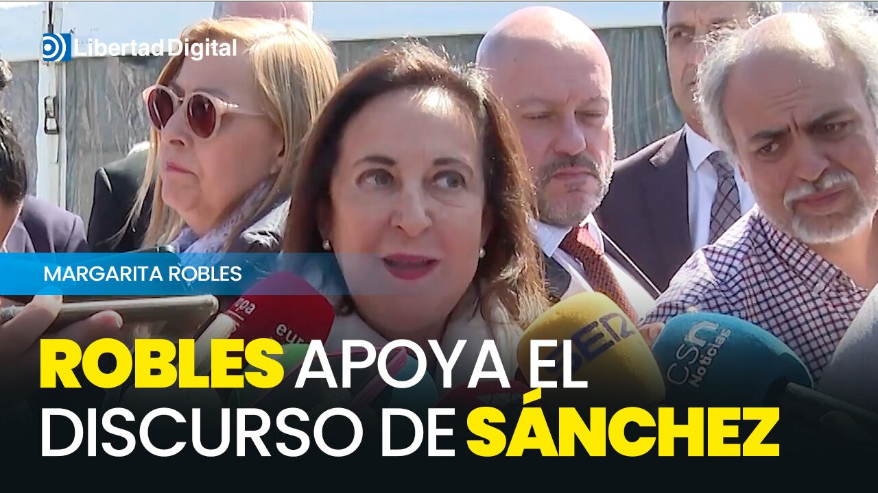 Margarita Robles: "Sánchez ha demostrado hoy que hay que hacer política con principios"