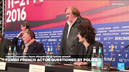 French actor Gerard Depardieu questioned over alleged sexual assaults