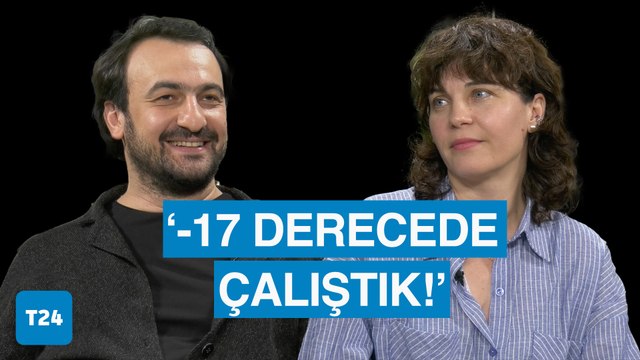 Bol ödüllü 'Tereddüt Çizgisi' filminin ekibi T24'te: Ellerim renk değiştirdi, mosmordu ve fil ayağı gibi görünüyordu