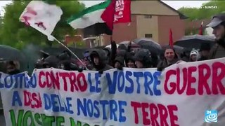 Protesters call for climate action ahead of G7 meeting in Turin