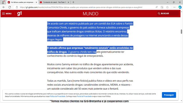 As táticas usadas por empresas asiáticas para enviar drogas sintéticas para Europa e EUA