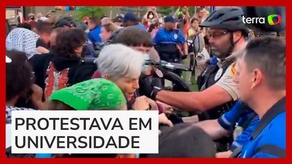 Candidata à presidência dos EUA é presa em protesto pró-Palestina