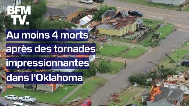 États-Unis: au moins 4 personnes tuées après des tornades impressionnantes dans l’Oklahoma
